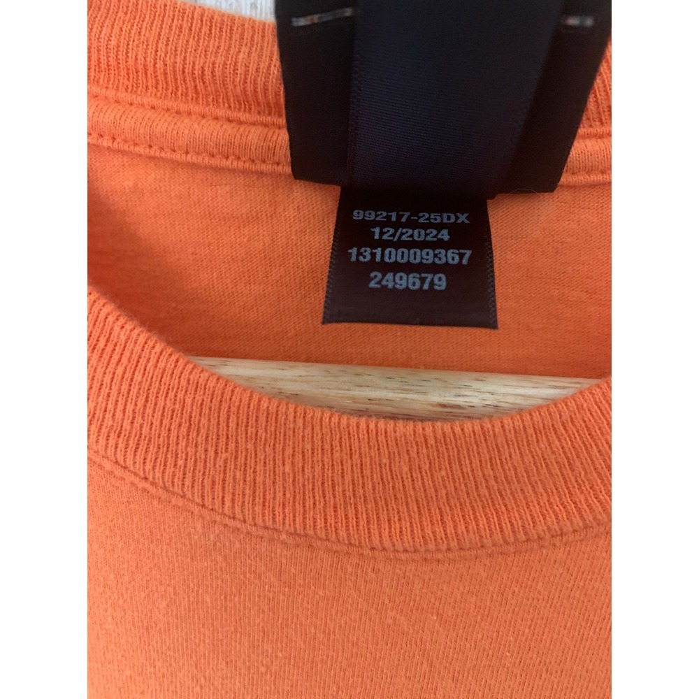 Harley-Davidson Mens XL Orange Eureka Springs Arkansas Eagle Graphic T-Shirt - Picture 5 of 10